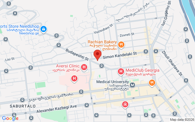Карта расположения