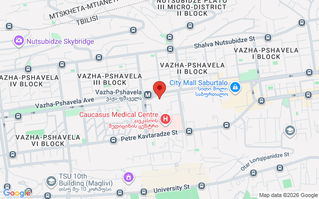 Карта расположения