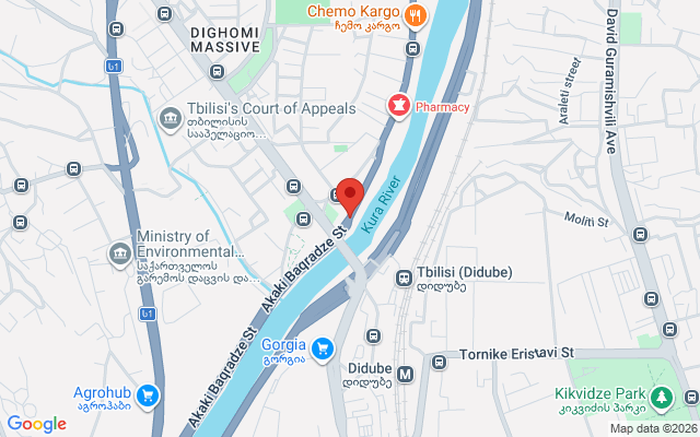 Карта расположения