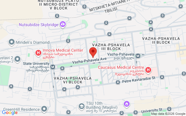 Карта расположения