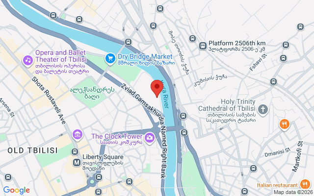 Карта расположения
