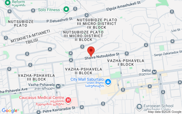 Карта расположения