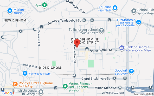 Карта расположения