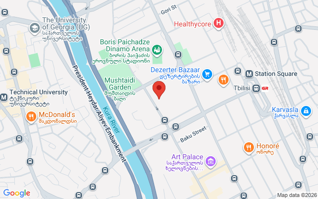 Карта расположения
