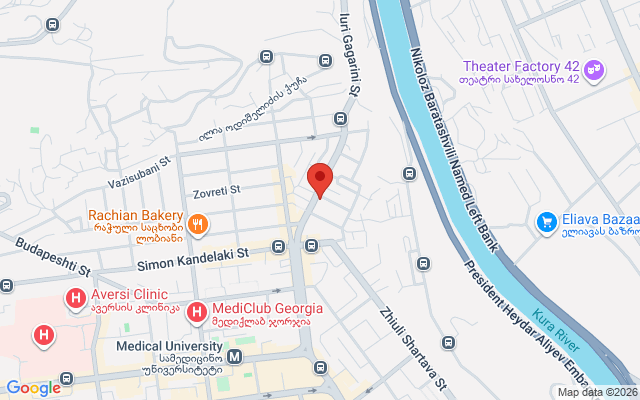 Карта расположения
