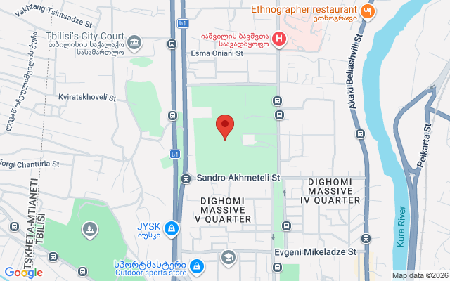 Карта расположения