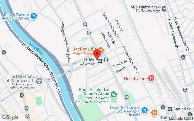Карта расположения