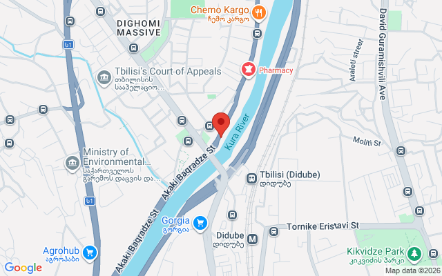 Карта расположения
