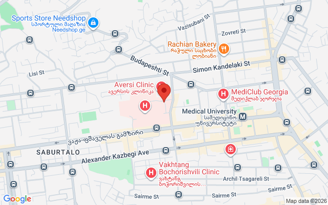 Карта расположения