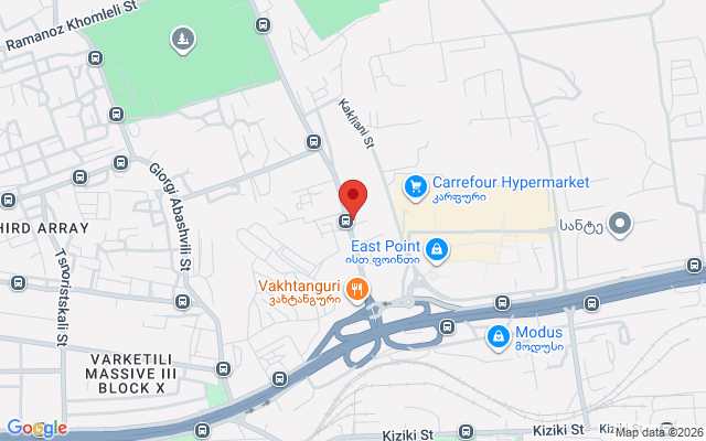 Карта расположения