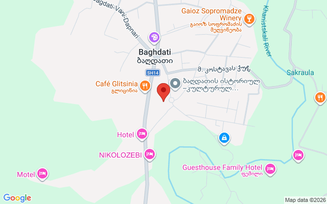 Карта расположения
