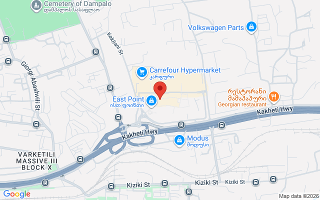 Карта расположения