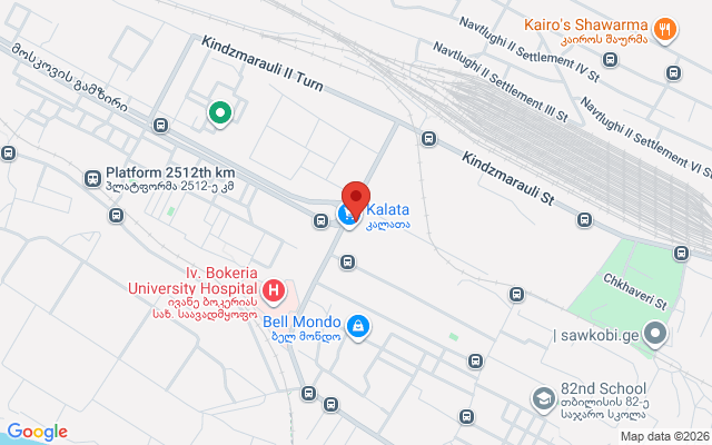 Карта расположения