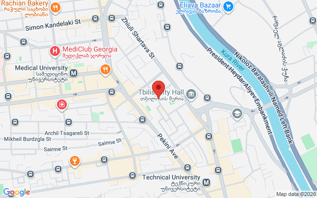 Карта расположения
