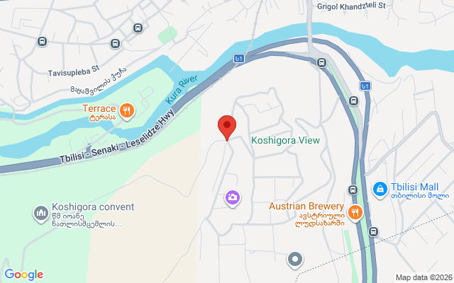 Карта расположения