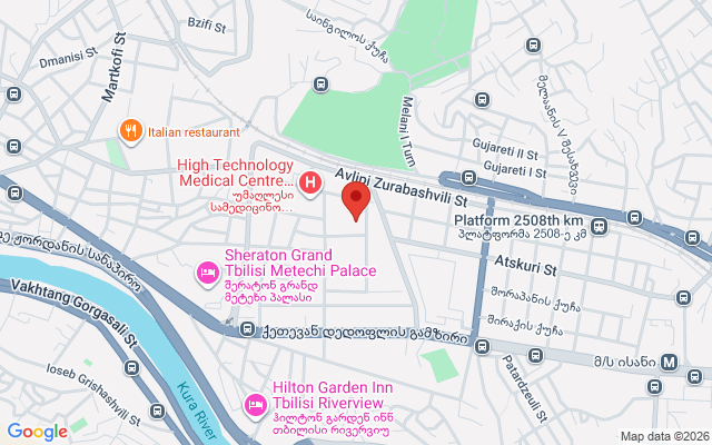 Карта расположения