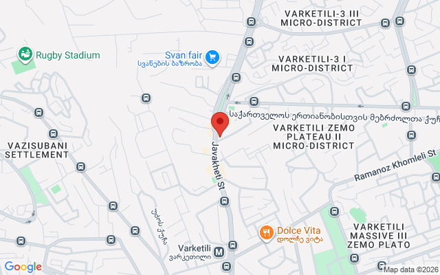 Карта расположения