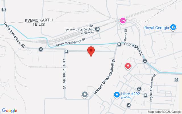 Карта расположения