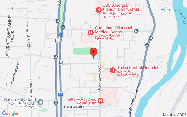Карта расположения