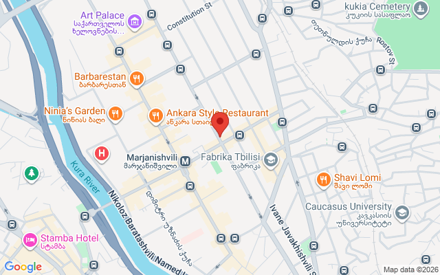 Карта расположения