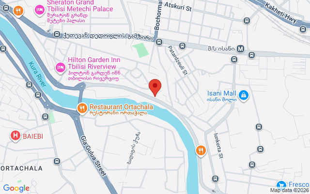 Карта расположения
