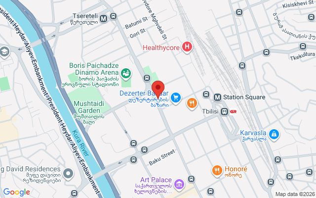 Карта расположения