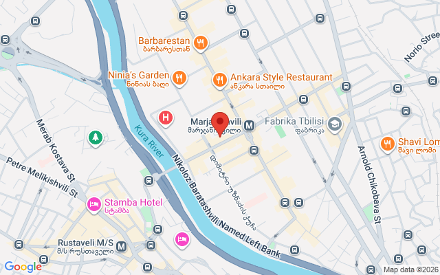 Карта расположения