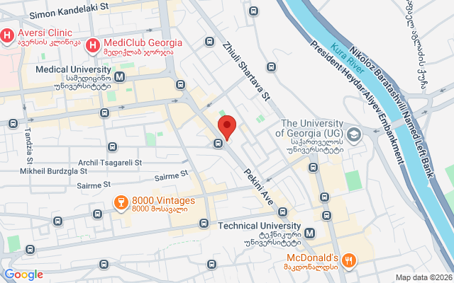 Карта расположения