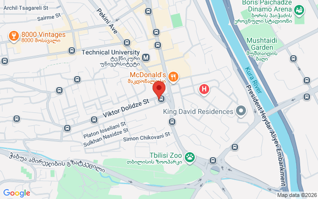 Карта расположения