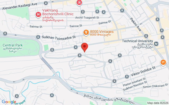 Карта расположения