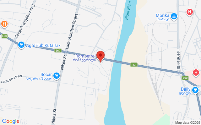 Карта расположения