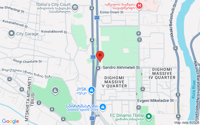 Карта расположения