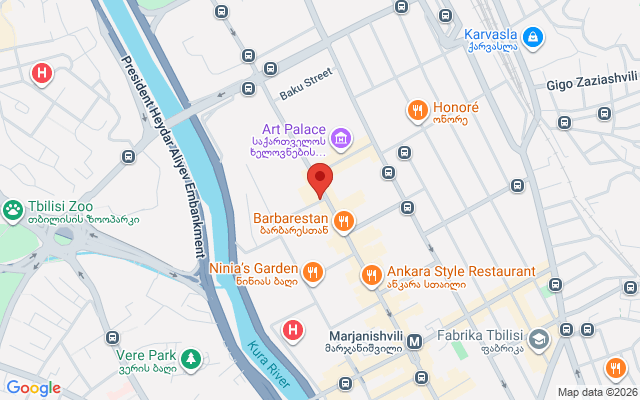 Карта расположения