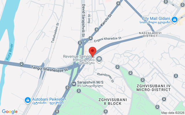 Карта расположения