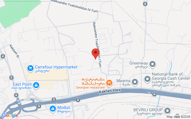 Карта расположения