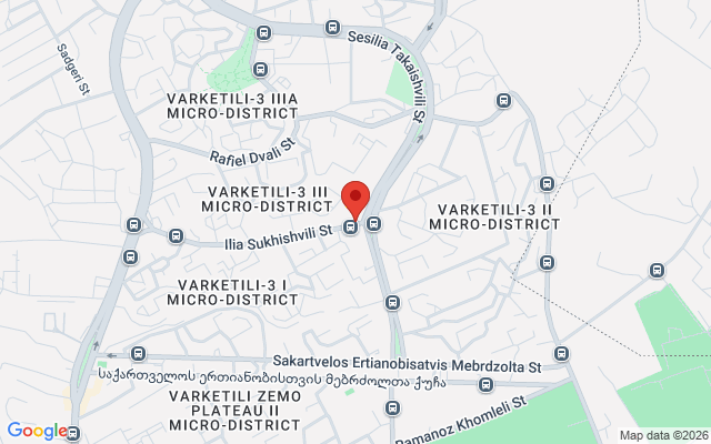Карта расположения