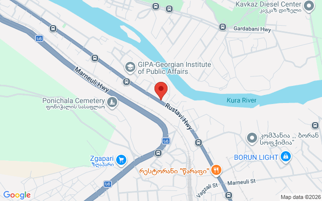 Карта расположения