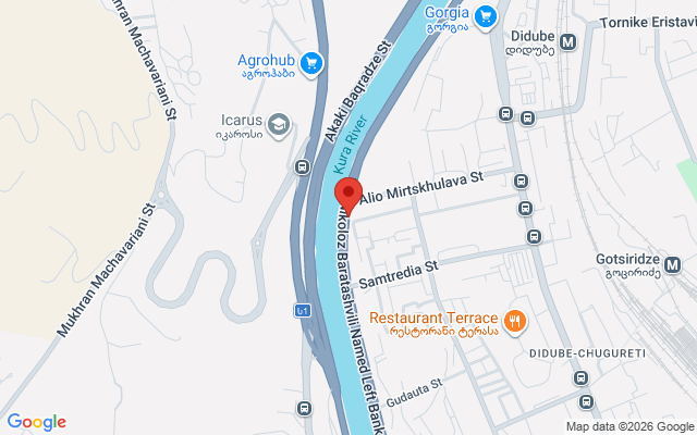 Карта расположения