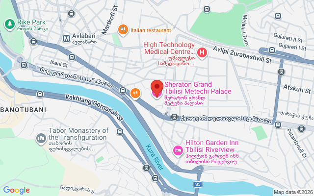 Карта расположения