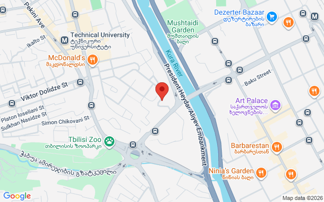 Карта расположения