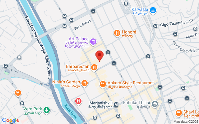 Карта расположения