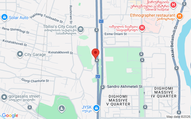 Карта расположения