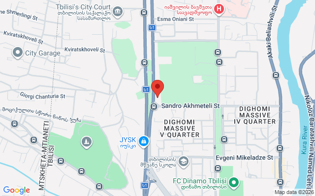 Карта расположения