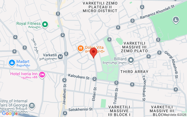 Карта расположения