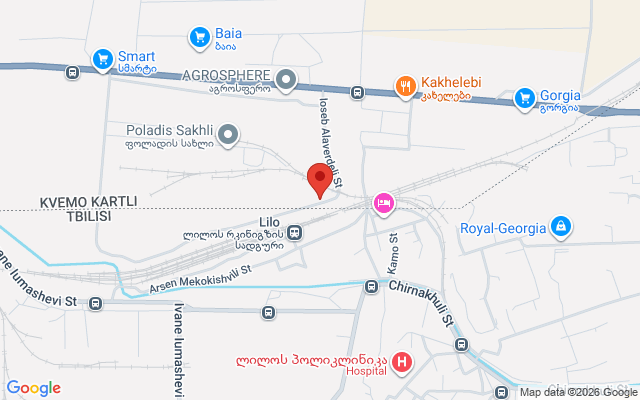 Карта расположения
