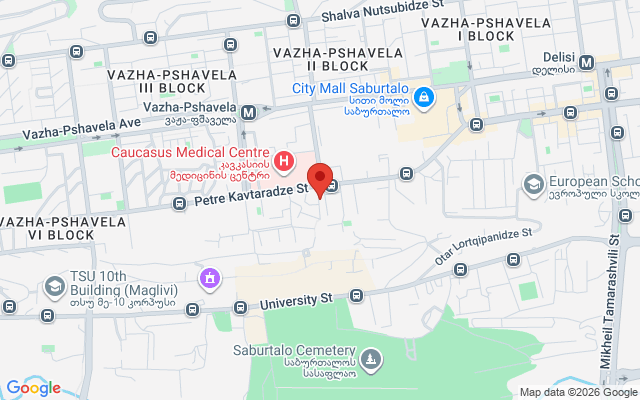 Карта расположения