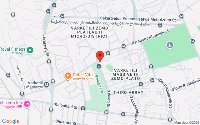 Карта расположения