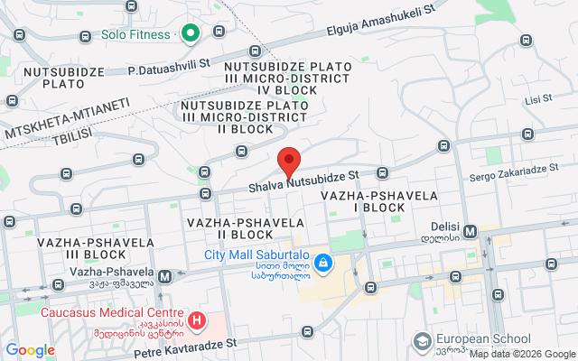 Карта расположения