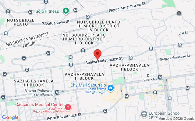 Карта расположения