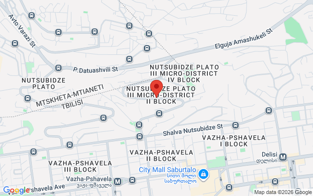 Карта расположения